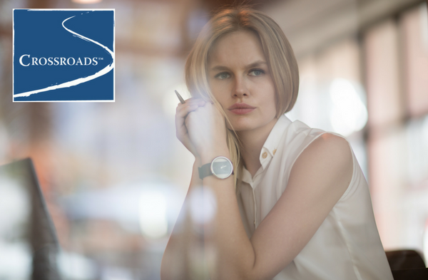 woman concentrating on recovery and not brushing addiction off