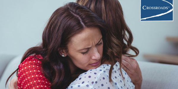 Overcoming a Slip and Getting Back on Track with Recovery.CRBlog4 woman Overcoming a Slip and Getting Back on Track a supportive hug in Recovery