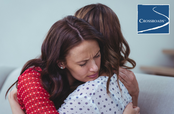 woman Overcoming a Slip and Getting Back on Track a supportive hug in Recovery