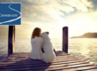 woman with dog on dock showing Gratitude in Addiction Recovery at Crossroads