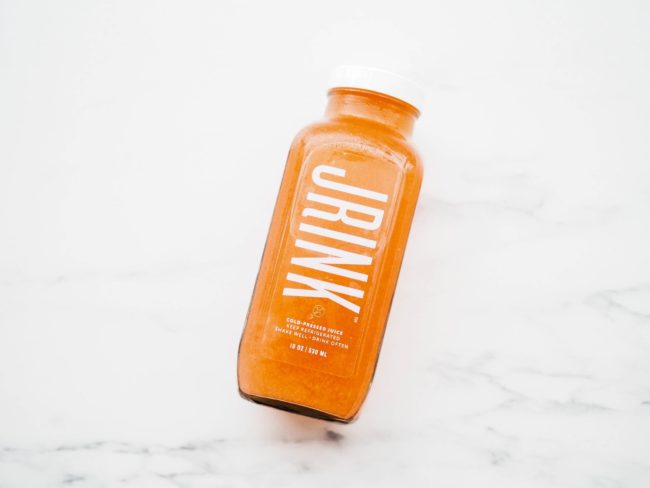 JRINK juice bottle
