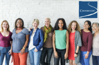 Breaking Down Common Myths about Eating Disorders.CRBlog4 women smiling after breaking through post-acute withdrawal syndrome