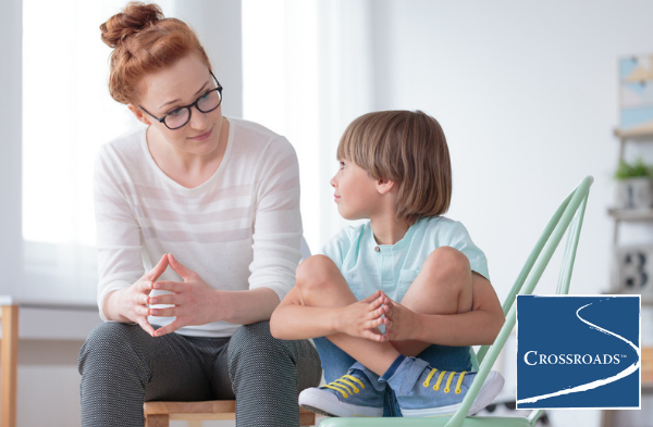 aunt helping her nephew cope when a parent is in addiction treatment