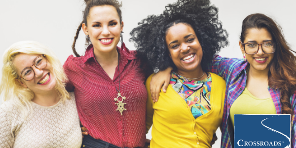 group of diverse women after residential eating disorder treatment program