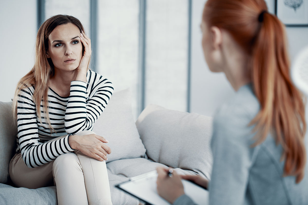 do I need eating disorder treatment a woman talks to a therapist and wonders do i need eating disorder treatment