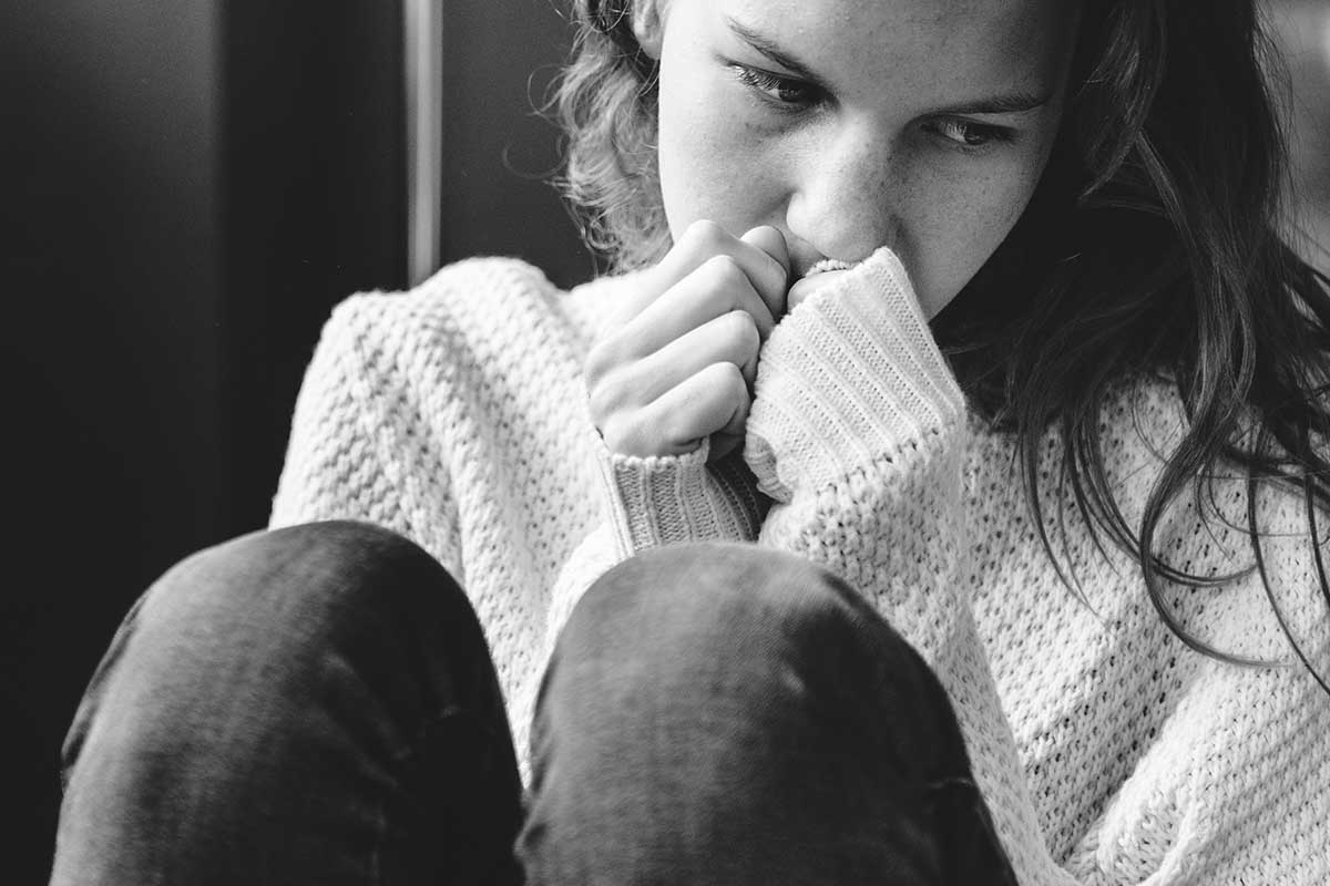 depression Young Woman Experiencing Depression