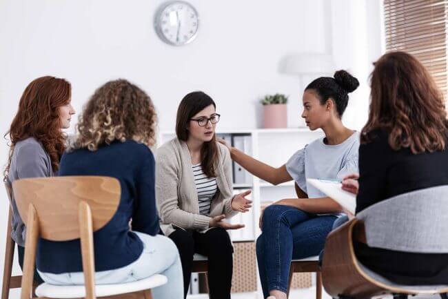 Women Supporting One Another During National Eating Disorder Awareness Week