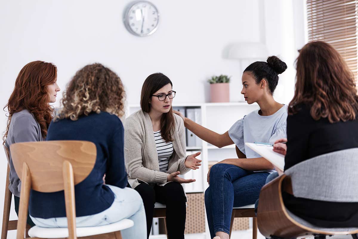 Women Supporting One Another During National Eating Disorder Awareness Week