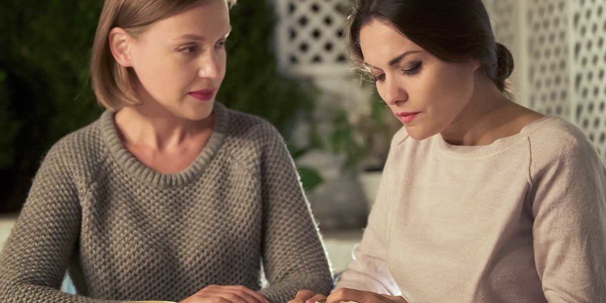 Woman Offering Support to Loved One