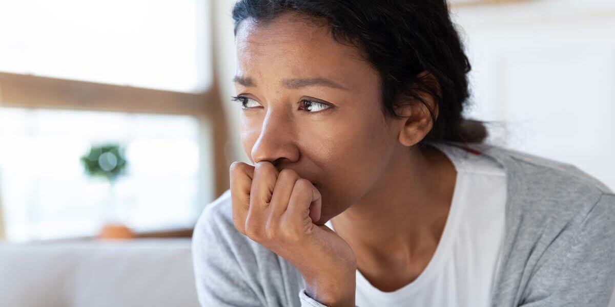 Woman Experiencing PTSD