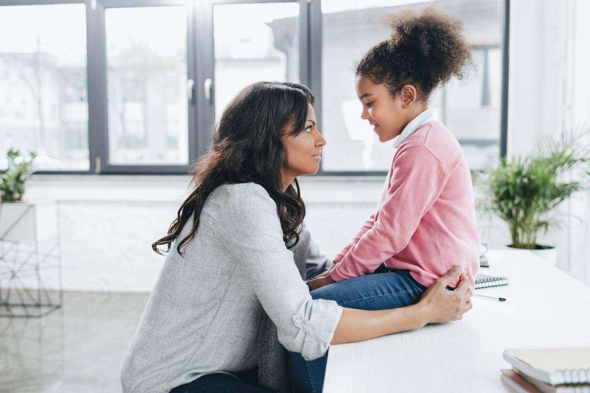 a family benefits from a mother and children rehab