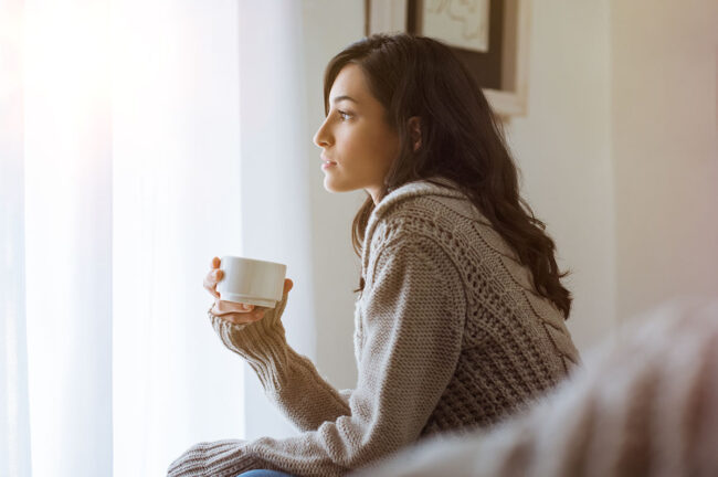 a woman thinks about the benefits of php