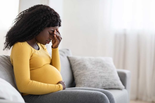a woman experiences the dangers of adderall and pregnancy