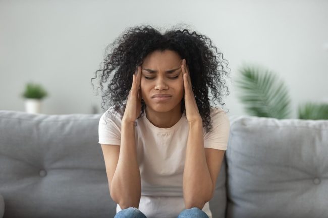 a woman experiences adverse effects from using adderall