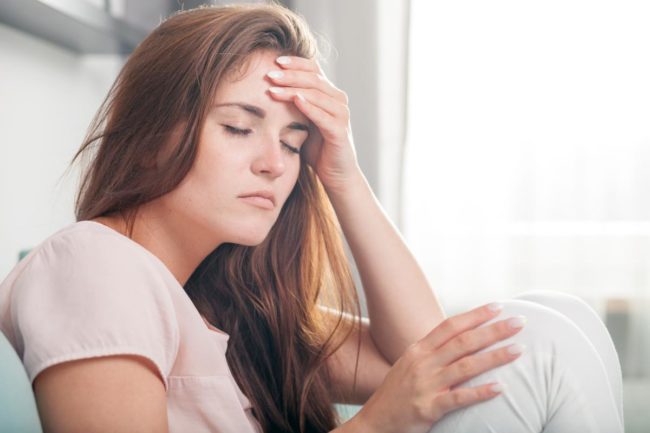 a woman struggles with the dangers of stimulants
